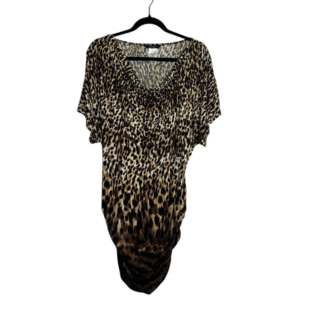 Carmen Marc Valvo Leopard Print Swimwear